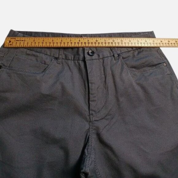 Pantalon Le31 exclusivité Simons homme taille 34 gris à pois coupe London - Picture 6 of 8